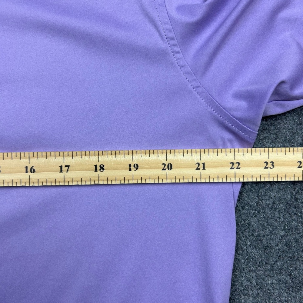 Peter Millar Polo Shirt Mens M Purple Featherweight Broadmoor Golf Club - Picture 10 of 12